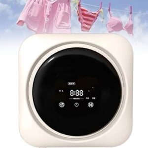 DPQYJPP Mini Lavatrice Asciugatrice 170W 3,5L, perfetta per appartamenti e campeggio, compatta e potente.