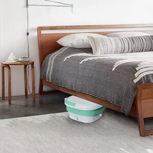 PanHuiWen Secchio Lavatrice Portatile Pieghevole 1.8kg, mini lavatrice turbina ideale per lavanderia e vestiti dei bambini