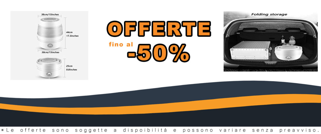 YHRJ Mini Lavatrice Pieghevole semiautomatica per uso domestico, con capacità di lavaggio di 2,5 kg e design compatto.