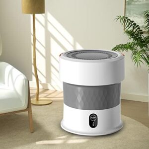 BAOSHIDAER Mini Lavatrice Pieghevole per Spugne da Trucco 13L, compatta, portatile e ad ultrasuoni con sterilizzazione all'ozono, perfetta per la pulizia e l'igiene.