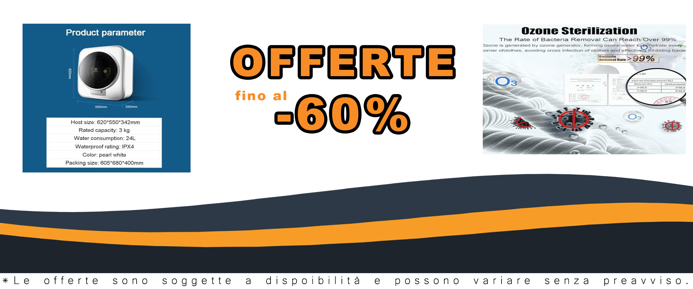 Lavatrice elettrica a parete con asciugatrice da 800W, perfetta per spazi ridotti come appartamenti e camper.