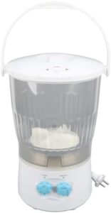 Wifehelper Lavatrice Compatta 85W 10L, ideale per piccoli appartamenti e spazi ridotti