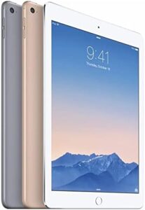 Apple iPad Air 2 64GB Wi-Fi grigio siderale ricondizionato, perfetto per lavoro e intrattenimento.