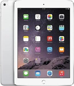 Apple iPad Air 2 128GB Wi-Fi + Cellular Argento Ricondizionato – Design elegante e prestazioni elevate  
