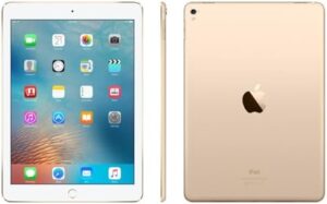 Apple iPad Pro 12.9 (1st Gen) 128GB Wi-Fi - Oro (Ricondizionato) in primo piano, con display ampio e design elegante.