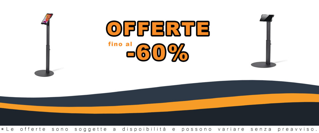 Tabdoq Supporto universale da pavimento per tablet compatibile con Samsung Galaxy e iPad da 7 a 13 pollici, nero
