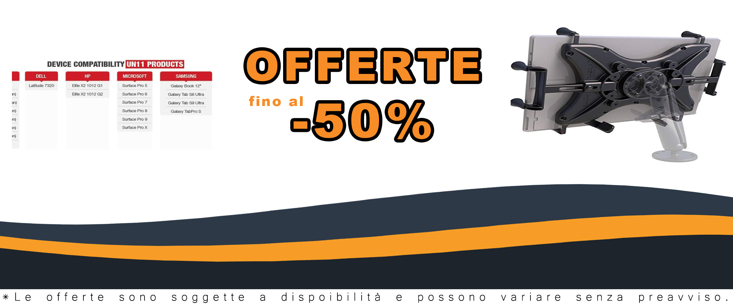 RAM Mount RAM-HOL-UN11U supporto per personal communication Nero