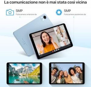 UMIDIGI Tablet Android 14, Tablet 8 Pollici,WIFI 6, G1 Tab Mini Tablet in Offerta,7(3+4) GB+32GB/TF 1TB,Batteria 5000 mAh,5MP Tablet Android,Quad Core,Bluetooth 5.0,GMS,2025