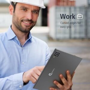 CWOWDEFU Tablet Android, 10,1 pollici Android 14 tablet, tablet e telefono 4G LTE, presenta chipset MTK 2.3GHz, ROM 128 GB, RAM da 8 GB, WiFi, Bluetooth, GPS, All Mantel Madel