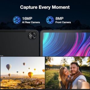 DOOGEE T20 Ultra Tablet Android 13, 12 pollici, 32 GB + 256 GB (TF 2TB) Helio G99 Octa-Core Tablet Touch 10800 mAh, Display 2.4 K, 16 MP+8 MP, 4G LTE -5G WiFi Tablet Gaming, GMS/GPS/Widevine L1