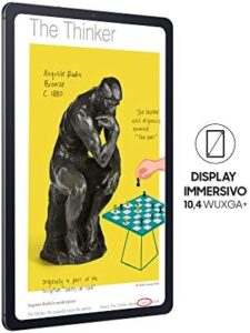 Samsung Galaxy Tab S6 Lite, S Pen, Tablet, Display 10.4" WUXGA, TFT, 64 GB Espandibili, RAM 4GB, Batteria 7040 mAh, Ricarica Rapida, WiFi, Android 11, Versione Italiana, Oxford Grey