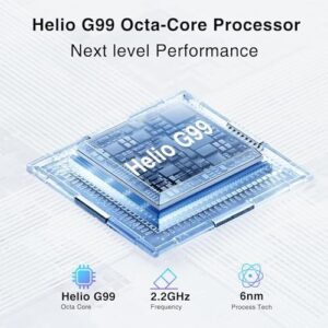 DOOGEE T20 Ultra Tablet 12 Pollici, 32GB RAM + 256GB ROM (2TB TF), 10800mAh, Helio G99 Octa-Core 2.2GHz Tablet Android 13, 2.4K Display, Tablet PC Dual SIM 4G LTE/5G WiFi/GMS/GPS/Widevine L1, Blu