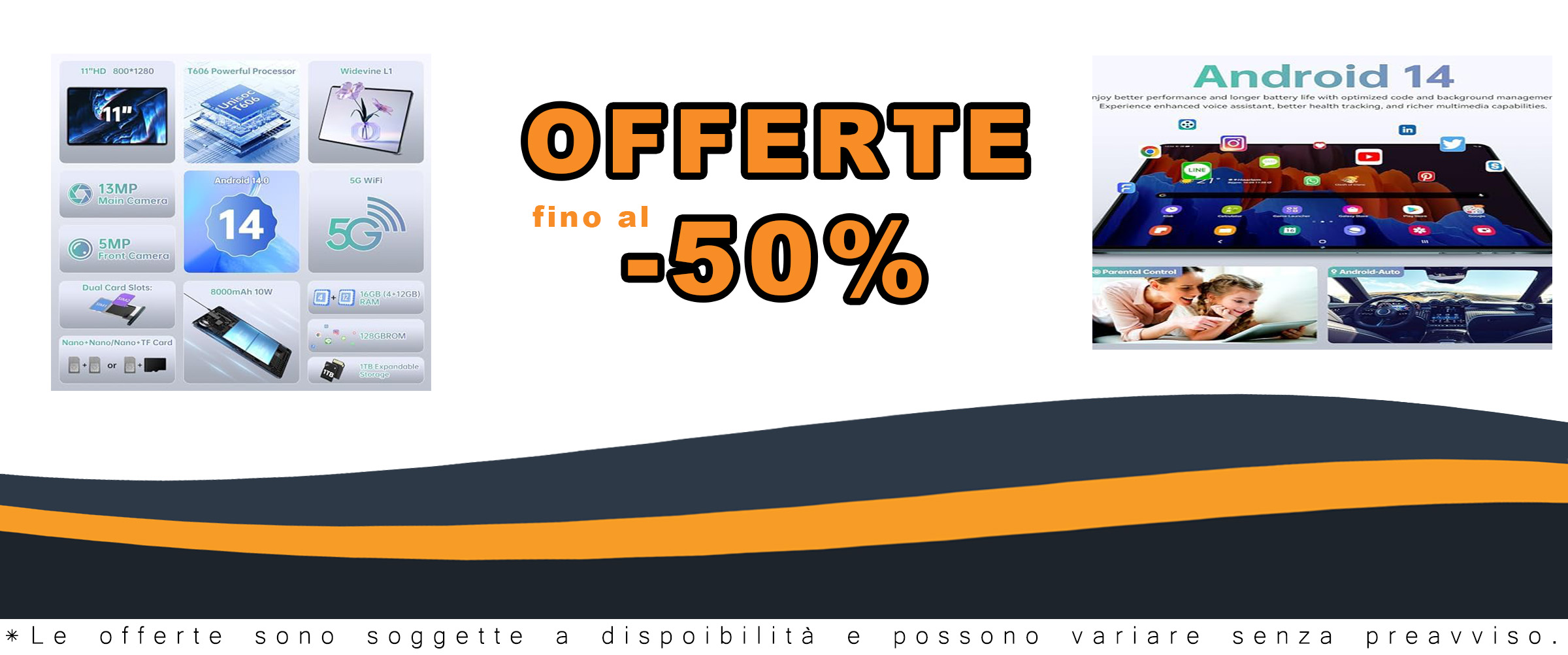 OUKITEL OT11 Tablet 11 Pollici Android 14 Tablets - 16GB+128GB(TF 1TB) Tavoletta Octa-core Tablet Gaming, Tablet in Offerta 4G LTE Dual SIM+5G WiFi, 8000mAh/10W/13MP+5MP/BT5/GPS/GMS/Widevine L1, Viola