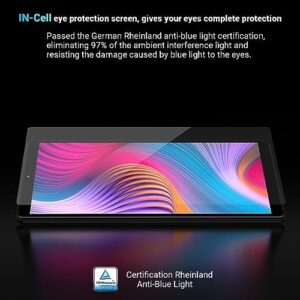 MAGCH Android 13 Tablet10.1Pollici Tablet PC con WiFi e SIM 15GB RAM 64GB ROM,8MP + 13MP1920*1200 Schermi HD IN-Cell, 8000mAh Doppia fotocamera, Face ID,Grigio-con custodia