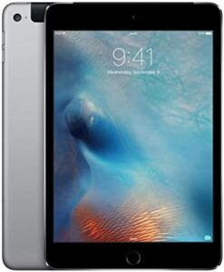 Apple Ipad Mini 4 Tablet A8 128 Gb 3G 4G Grigio (Ricondizionato)