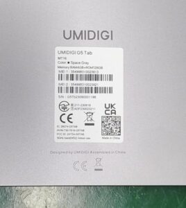 Android 13 Tablet,Tablet 10.1 Pollici,UMIDIGI G5 Tab 8GB+128GB（TF 1TB),T606 CPU,Octa-Core,Widevine L1,Gaming Tabet,4G LTE/Tablet Con SIM, GPS,13MP+8MP,6000mAh,WiFi/BT5.0