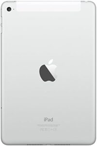Apple iPad Mini 4 64GB Wi-Fi + Cellular - Argento - Sbloccato (Ricondizionato)