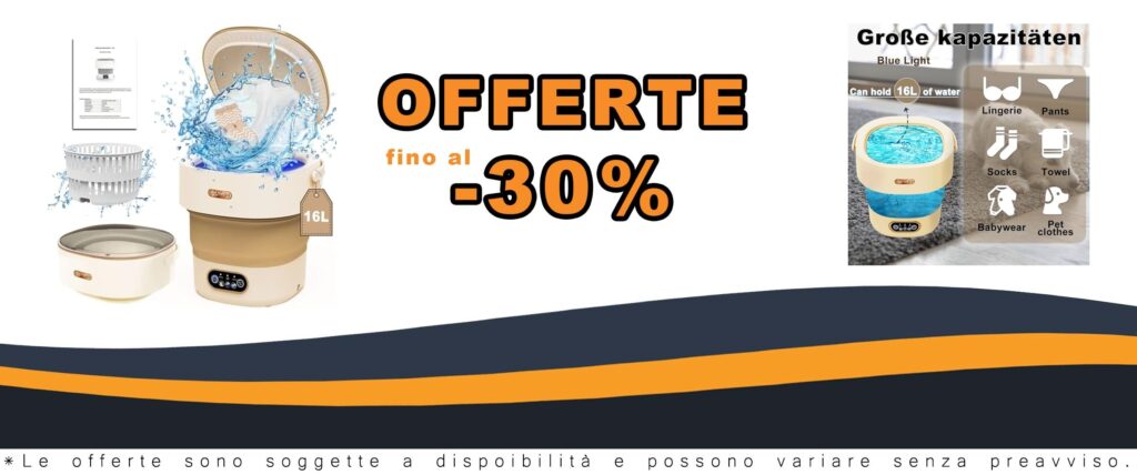 Mini Lavatrice 2 in 1 16L per Biancheria Intima e Piccoli Vestiti Grigio Perfetta per Appartamenti e Hotel