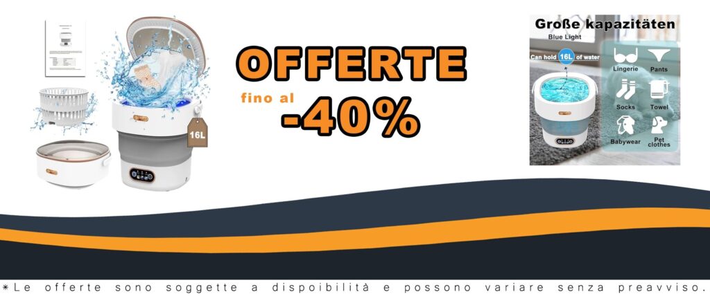 Lavatrice da Campeggio 2 in 1 Mini Lavatrice Profonda Pulizia Biancheria Intima Abbigliamento Bambini