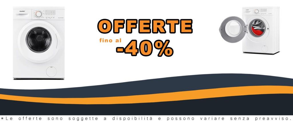 Aspirapolvere Comfee CFEW70-124 7kg Classe Energetica D 1200 giri/minuto con Pulizia Tamburo